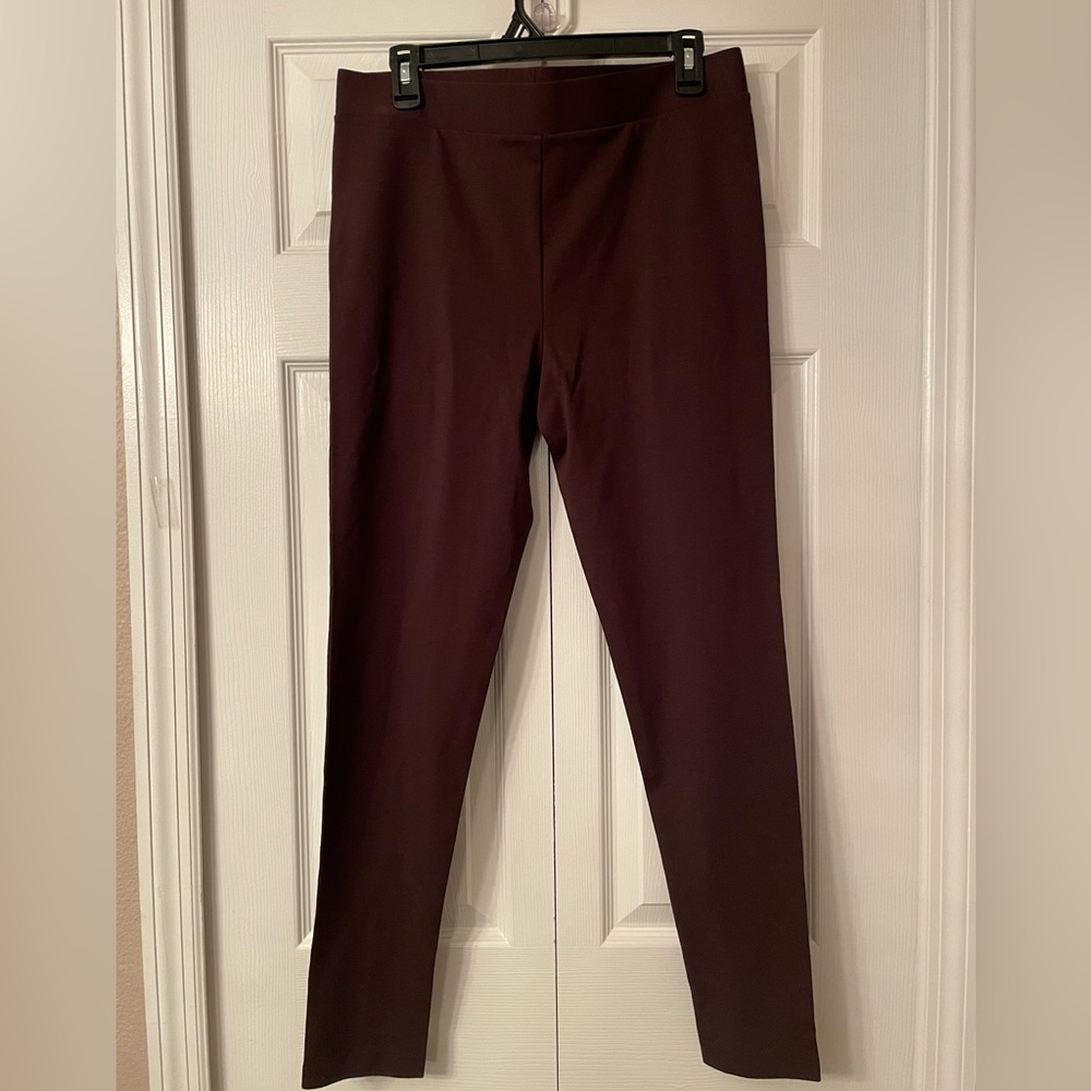 Vince Camuto seamed back ponte leggings